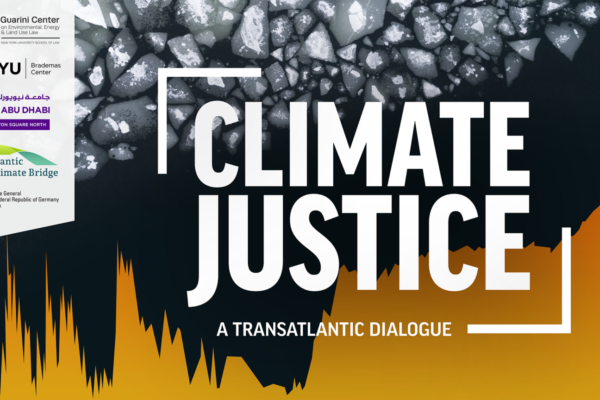 Climate Justice: A Transatlantic Dialogue