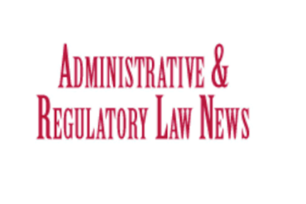Administrative and Regulatory Law News logo.