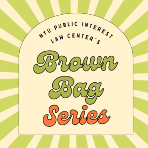 Public Interest Law Center's Brown Bag Series